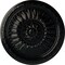 Ekena Millwork Temple Ceiling Medallion (Fits Canopies up to 9 1/4"), Hand-Painted Black Pearl, 24"OD x 1 5/8"P CM24TEBPS - alternate 1